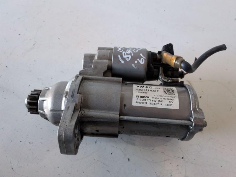 Recambio de motor arranque para skoda fabia (nj3) dkl referencia OEM IAM 02M911022F  