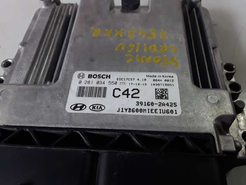 Recambio de centralita motor uce para kia stonic (ybcuv) d4fb referencia OEM IAM 0281034550/EDC17C57/391602A425  