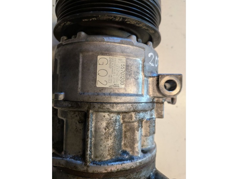 Recambio de compresor aire acondicionado para opel corsa d z14xep referencia OEM IAM 55701200  