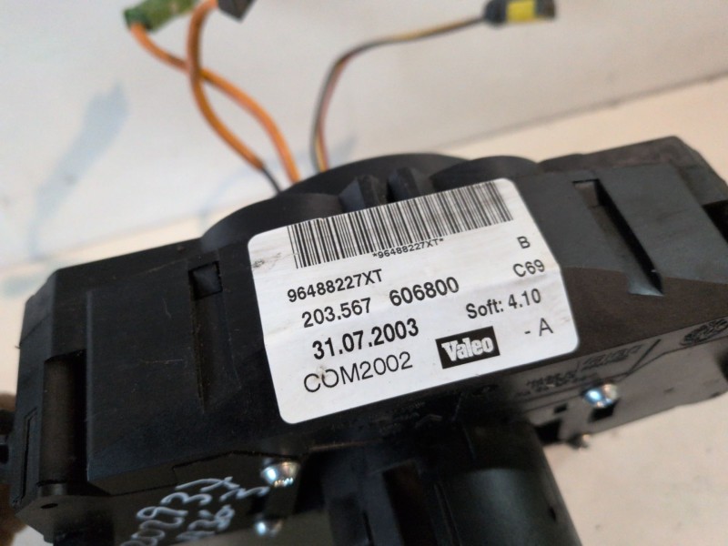 Recambio de mando luces para citroen c3 kfv referencia OEM IAM 96488227XT  