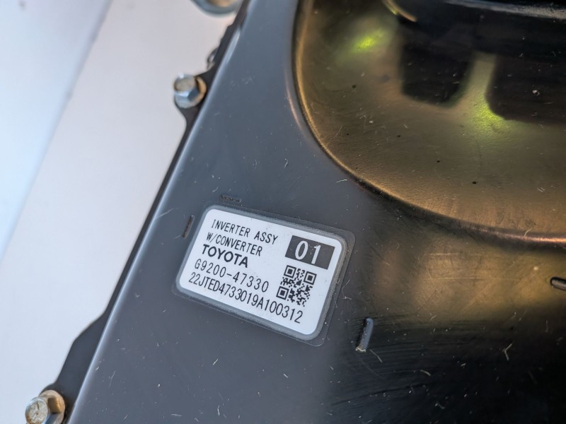 Recambio de inversor para toyota c-hr (x10) 2zr referencia OEM IAM G920047330  