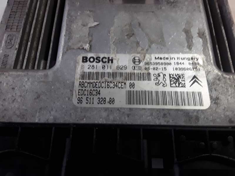 Recambio de centralita motor uce para citroen c4 berlina 9hy (dv6ted4) referencia OEM IAM 0281011629/EDC16C34/9651132880  