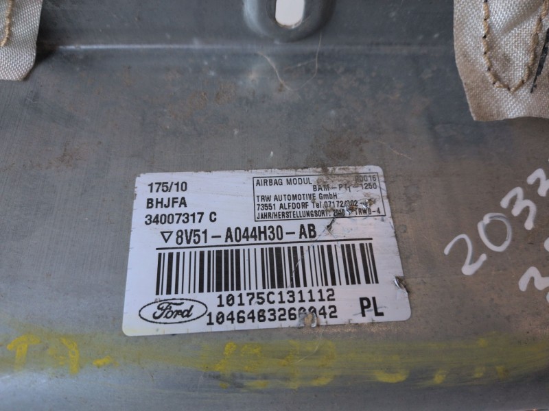 Recambio de airbag delantero derecho para ford fiesta (cb1) tzja referencia OEM IAM 8V51A044H30AB  