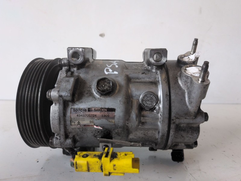 Recambio de compresor aire acondicionado para citroen grand c4 picasso 9hz referencia OEM IAM 9651911480  