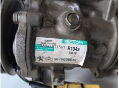 Recambio de compresor aire acondicionado para citroen berlingo combi 9h06 referencia OEM IAM 9678656080   2