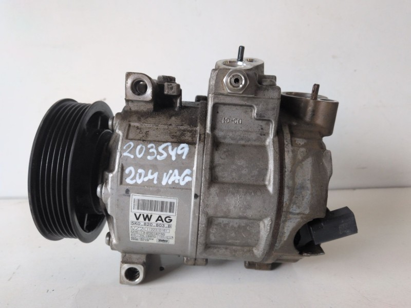 Recambio de compresor aire acondicionado para volkswagen caddy (2c)(08.2010) cay referencia OEM IAM 5K0820803B  