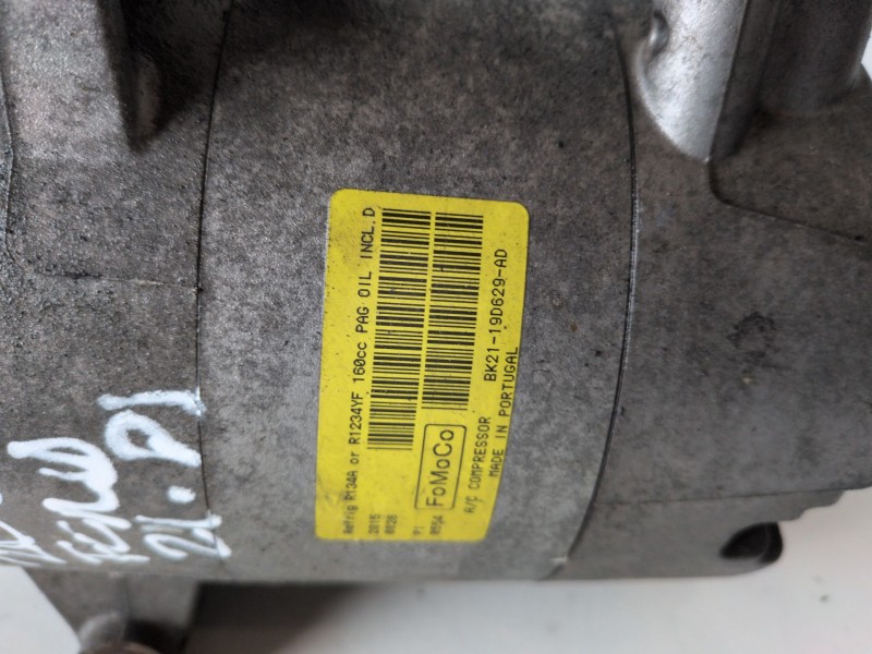 Recambio de compresor aire acondicionado para ford transit custom nugget (ttf) cyff referencia OEM IAM BK2119D629AD  