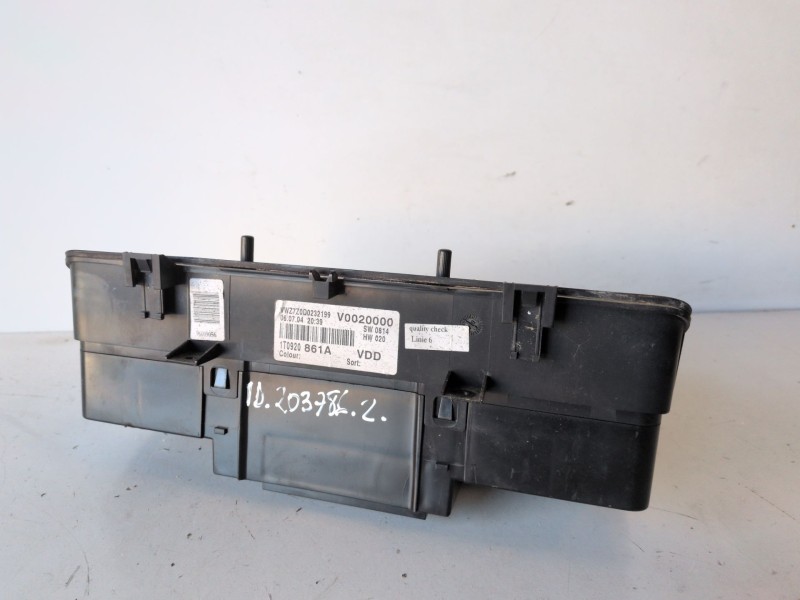 Recambio de cuadro instrumentos para volkswagen caddy (2k)(02.2004) bjb referencia OEM IAM 1T0920861A  