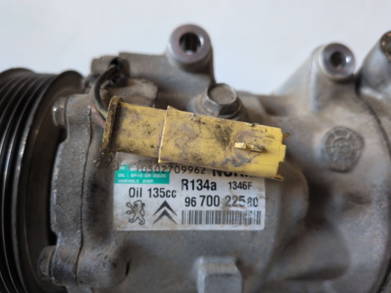 Recambio de compresor aire acondicionado para citroen c5 break rhr referencia OEM IAM 9670022580  