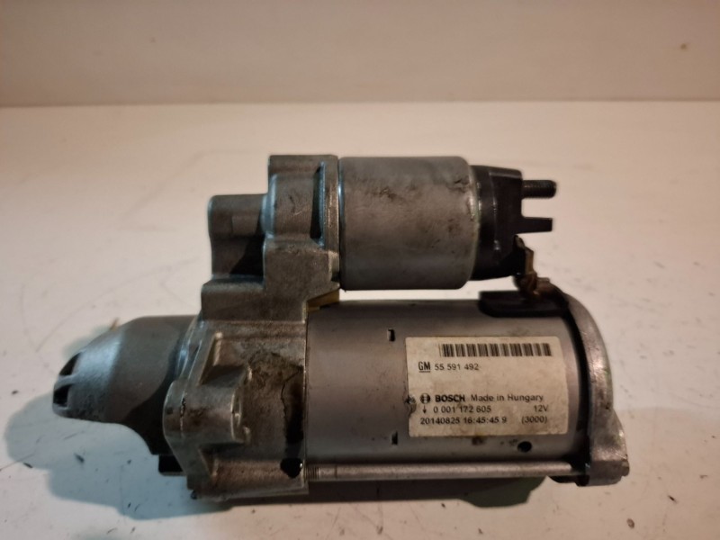 Recambio de motor arranque para opel corsa d a13dte referencia OEM IAM 55591492  