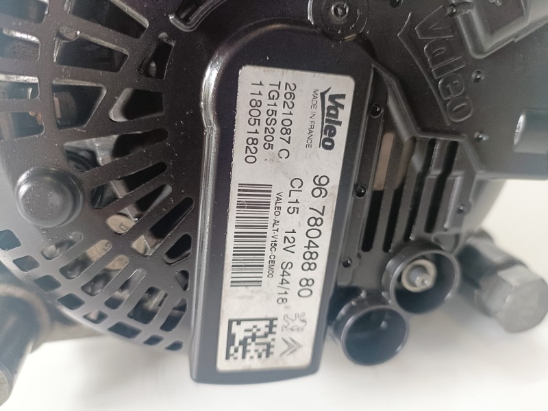 Recambio de alternador para fiat ii scudo (272) combi rh02 referencia OEM IAM 9678048880  