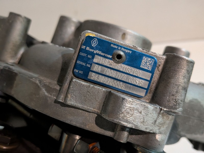 Recambio de turbocompresor para renault kangoo ii (f/kw0) k9k636 referencia OEM IAM 54389700006  