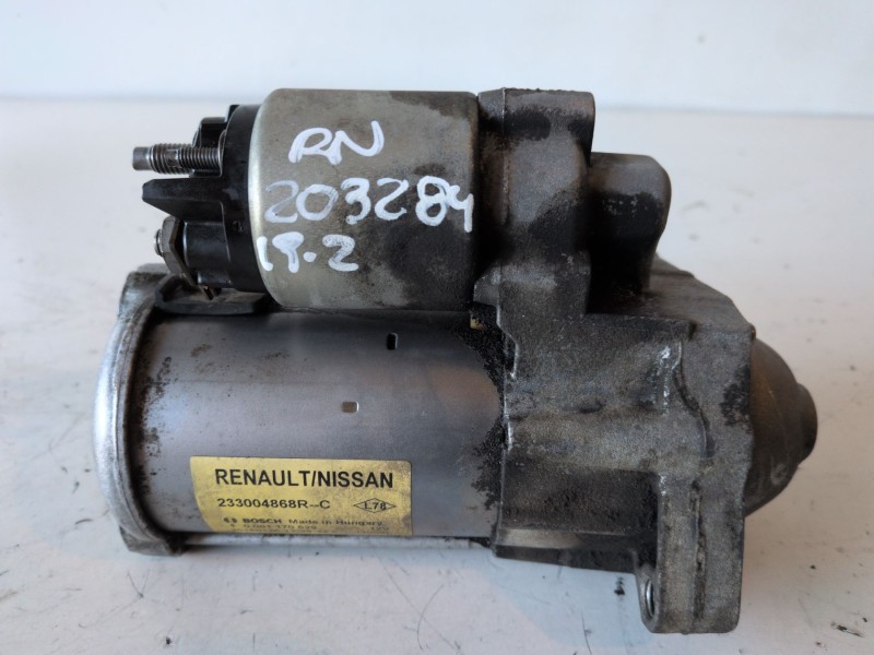 Recambio de motor arranque para renault kangoo ii (f/kw0) k9k636 referencia OEM IAM 233004868RC  