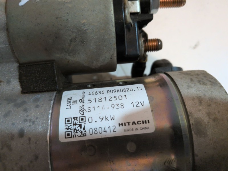 Recambio de motor arranque para fiat ii panda (169) 188a4000 referencia OEM IAM 51812501  
