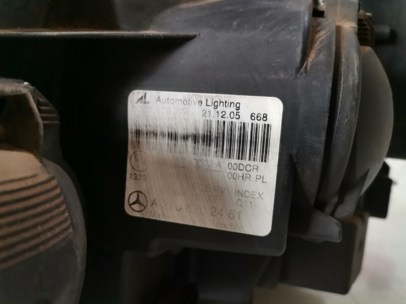 Recambio de faro derecho para mercedes-benz clase s (bm 220) berlina 628960 referencia OEM IAM A2208202461  