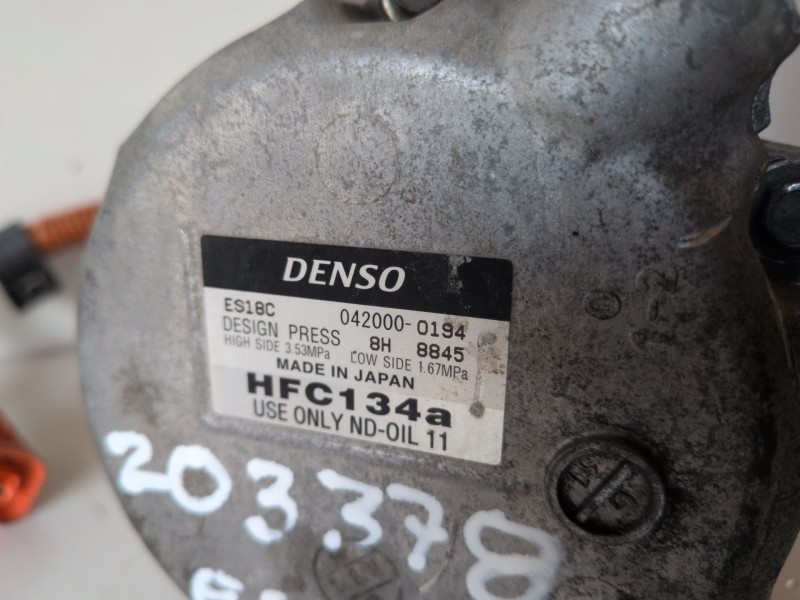 Recambio de compresor aire acondicionado para toyota prius (nhw20) 1nzfe referencia OEM IAM 0420000194  