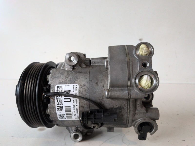 Recambio de compresor aire acondicionado para opel astra j berlina 5p a17dts referencia OEM IAM 13335251  