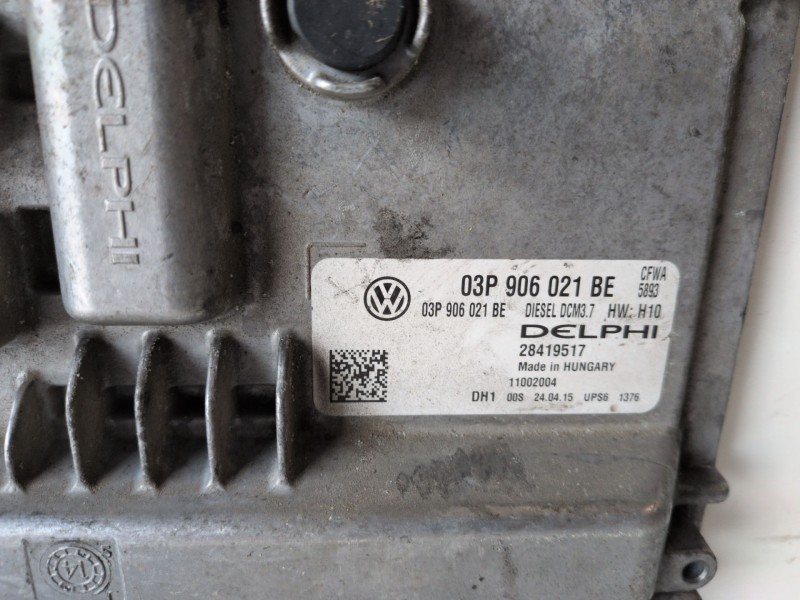 Recambio de centralita motor uce para seat ibiza berlina (6j5) cfwa referencia OEM IAM 03P906021BE  