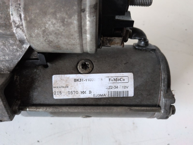 Recambio de motor arranque para ford transit custom nugget (ttf) cyff referencia OEM IAM BK3T11000CB  
