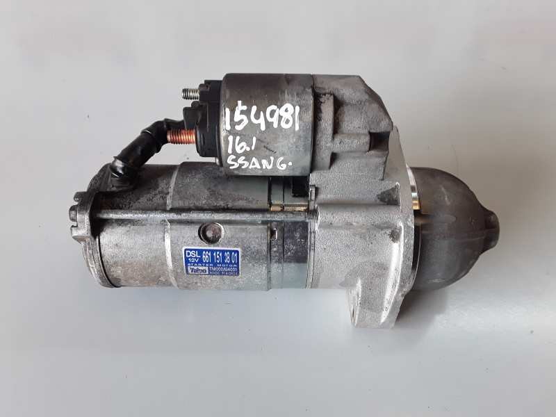 Recambio de motor arranque para ssangyong rexton d27dt referencia OEM IAM 6611513801/TM000A34001  