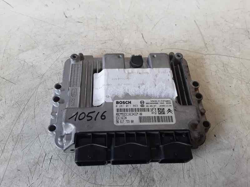 Recambio de centralita motor uce para citroen c4 berlina referencia OEM IAM 0281011863  