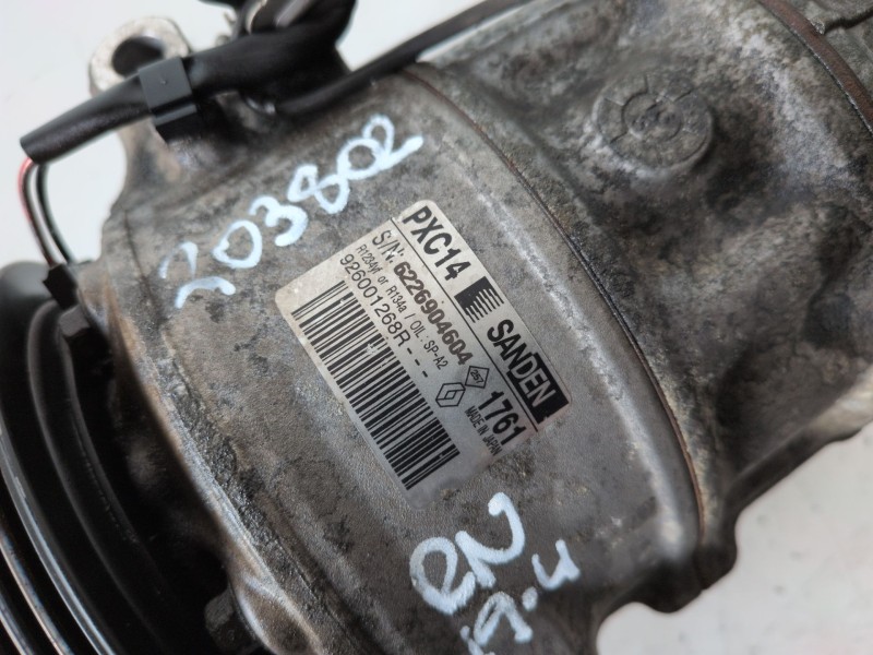 Recambio de compresor aire acondicionado para renault megane iv berlina 5p r9m409 referencia OEM IAM 926001268R  