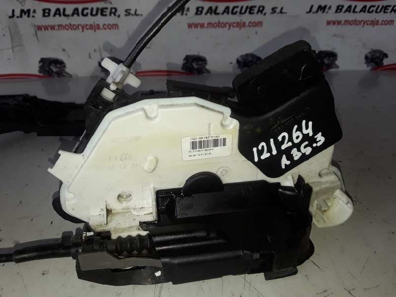 Recambio de cerradura puerta delantera izquierda para volkswagen polo v (6r1) cbz referencia OEM IAM 5K1837015D/6R0837349  