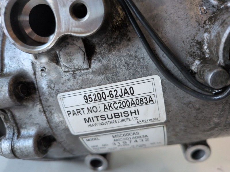 Recambio de compresor aire acondicionado para suzuki sx4 (rw/ey) m16a referencia OEM IAM 9520062JA0  