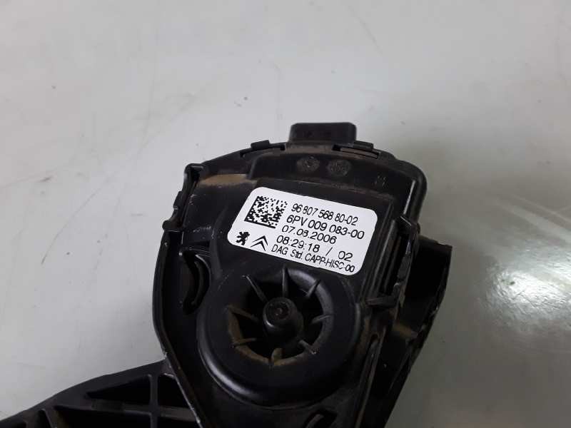 Recambio de pedal acelerador para peugeot 207 8hz referencia OEM IAM 968075688002/6PV00908300  
