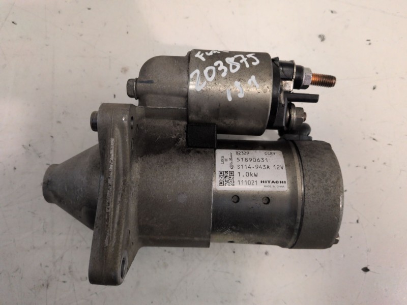 Recambio de motor arranque para fiat 500 (150) cabrio 169a4000 referencia OEM IAM 51890631  
