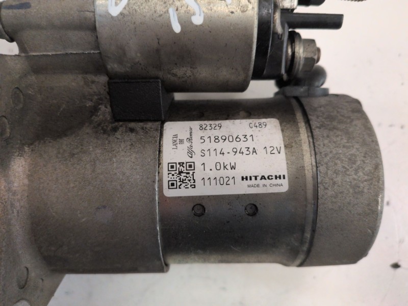 Recambio de motor arranque para fiat 500 (150) cabrio 169a4000 referencia OEM IAM 51890631  