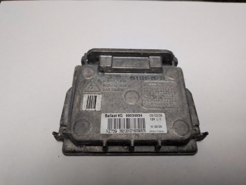 Recambio de centralita faros xenon para opel vectra c berlina z19dth referencia OEM IAM 89034934  
