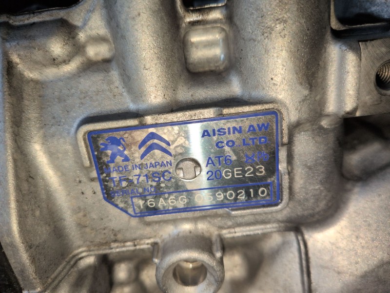 Recambio de caja cambios para peugeot 308 sw bhz referencia OEM IAM 20GE23  