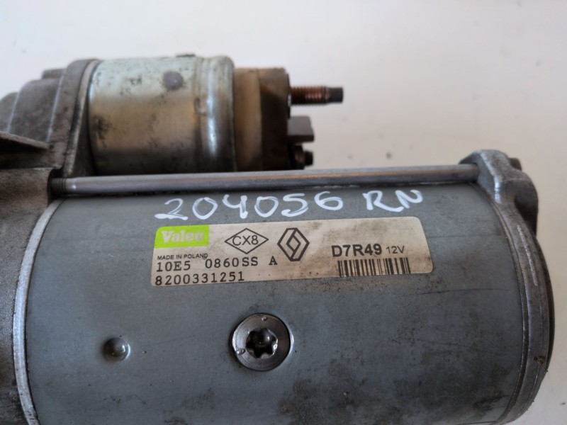 Recambio de motor arranque para renault scenic ii (jm) f9q812 referencia OEM IAM   