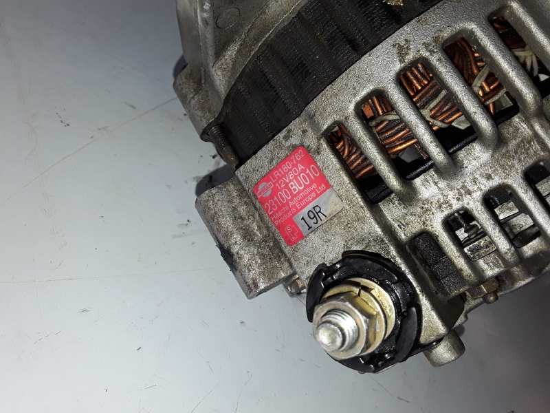 Recambio de alternador para nissan almera (n16/e) qg18de referencia OEM IAM 23100BU010/LR180762/80A  