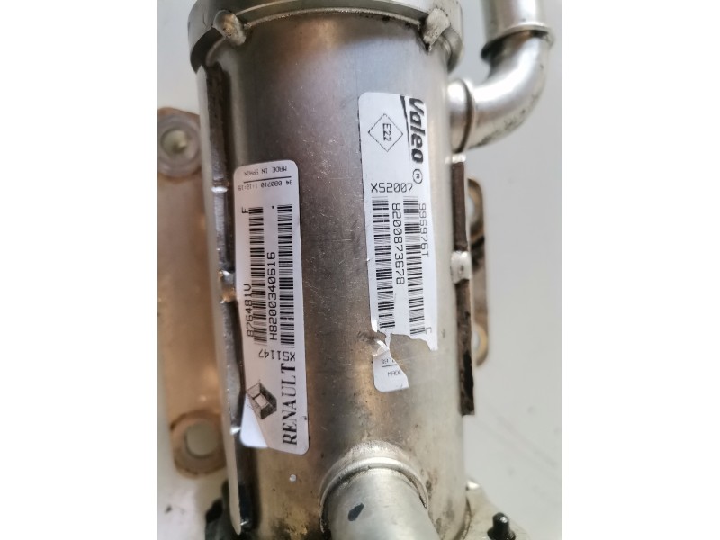 Recambio de enfriador egr para renault trafic ii furgón m9r786 referencia OEM IAM 8200873678  