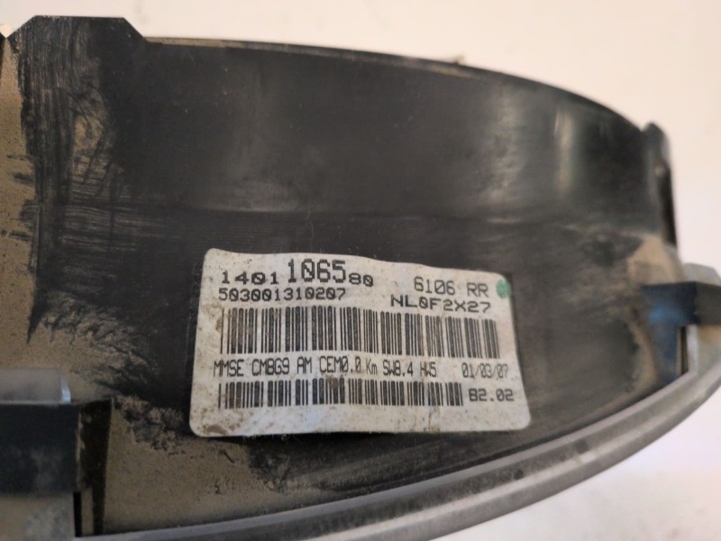Recambio de cuadro instrumentos para fiat scudo (272) furgón rhk referencia OEM IAM 1401106580  
