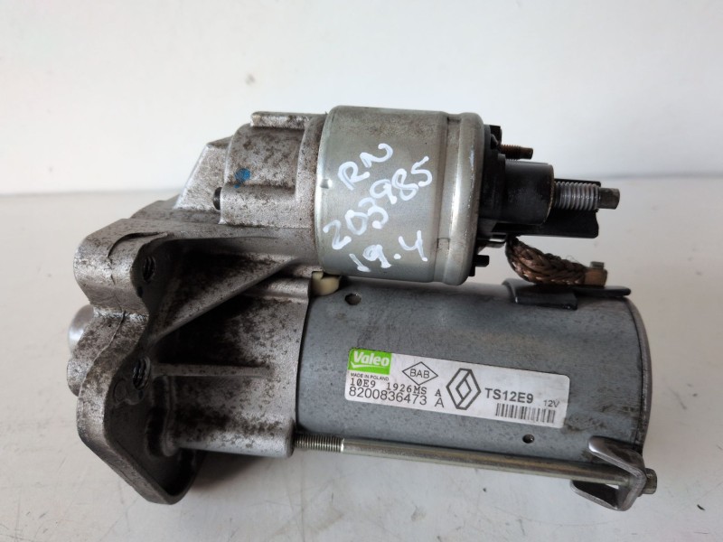 Recambio de motor arranque para dacia sandero k9k792 referencia OEM IAM   