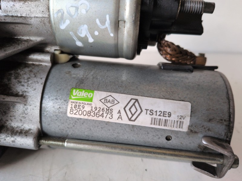 Recambio de motor arranque para dacia sandero k9k792 referencia OEM IAM   