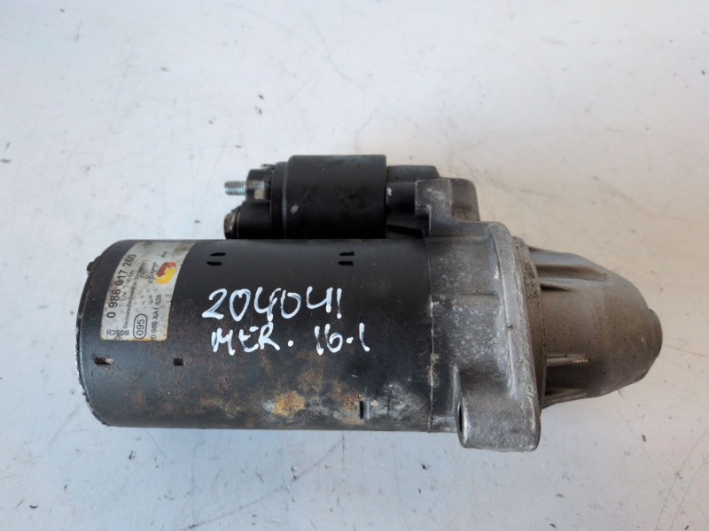 Recambio de motor arranque para mercedes-benz clase c (bm 203) berlina 611962 referencia OEM IAM 0986017260  