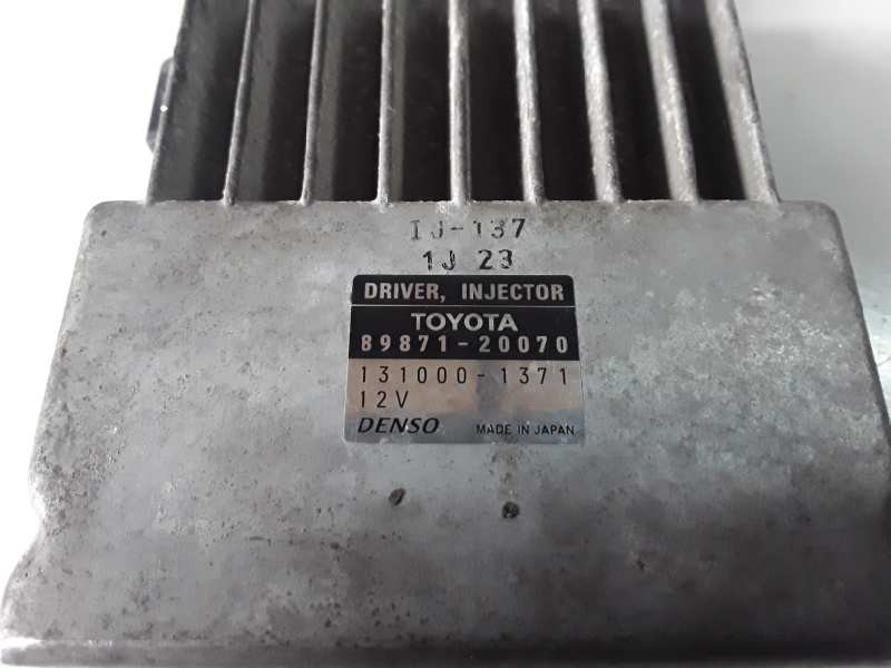 Recambio de centralita motor uce para toyota rav4 (a3) referencia OEM IAM 8987120070/13100020070  