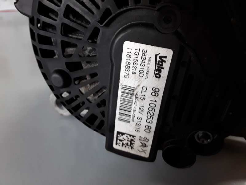 Recambio de alternador para citroen c-elysée bh02 referencia OEM IAM 9810525380  