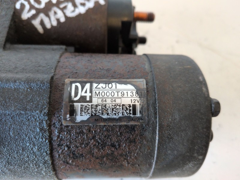 Recambio de motor arranque para mazda 3 berlina (bk) z6 referencia OEM IAM M000T91381  
