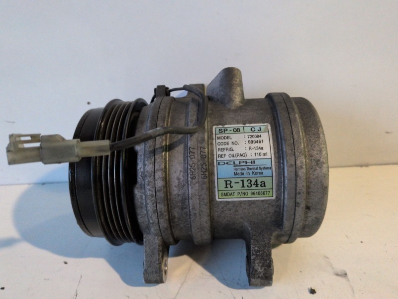 Recambio de compresor aire acondicionado para chevrolet matiz (2004) a08s3-g referencia OEM IAM 720084  