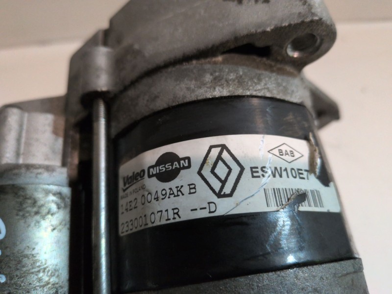 Recambio de motor arranque para renault megane iii berlina 5p h5f400 referencia OEM IAM 233001071RD  