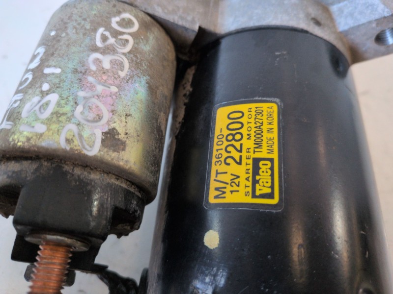 Recambio de motor arranque para hyundai accent (lc) g4ec referencia OEM IAM 3610022800  