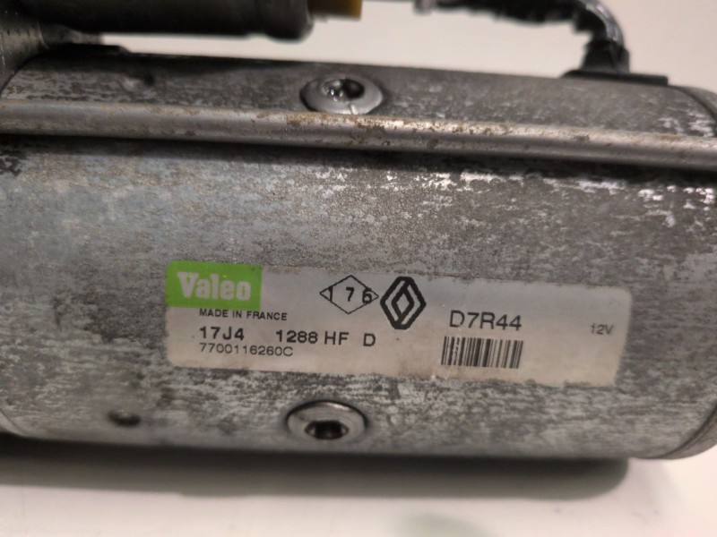 Recambio de motor arranque para nissan primastar (x83) f9q762 referencia OEM IAM D7R44  