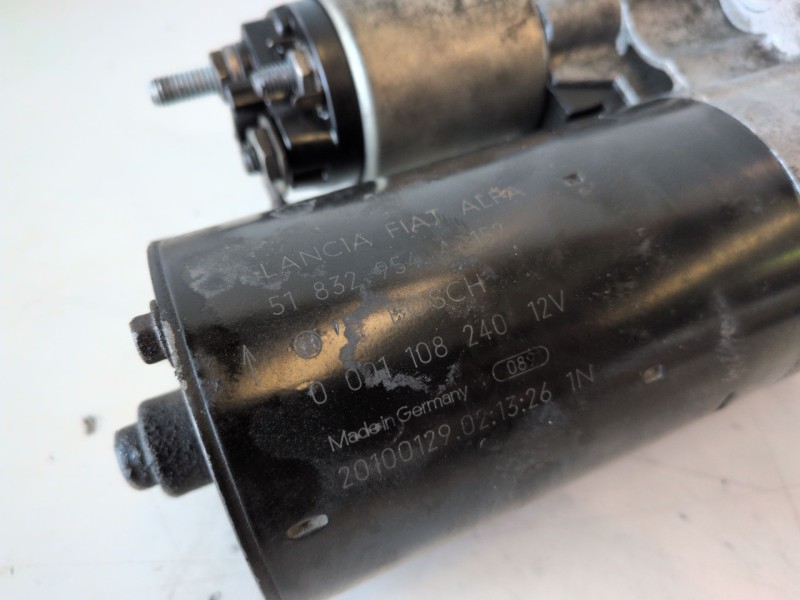 Recambio de motor arranque para fiat ii bravo (198) 198a3000 referencia OEM IAM 0001108240  