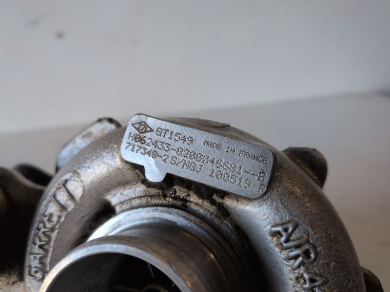Recambio de turbocompresor para renault kangoo i (f/kc0) f9q790 referencia OEM IAM 8200046681B  