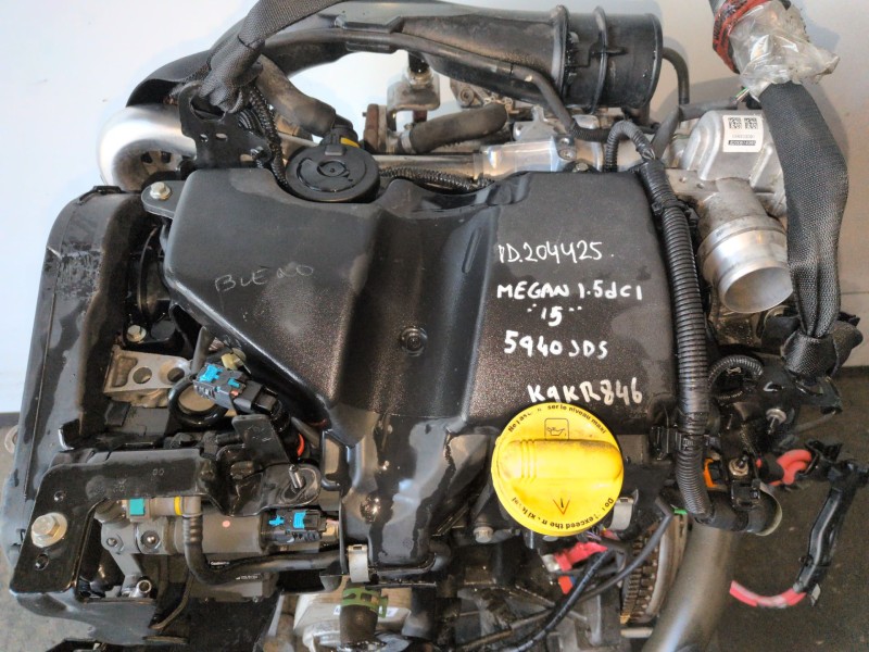 Recambio de motor completo para renault megane iii berlina 5p k9k846 referencia OEM IAM K9K846  